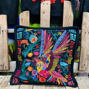 Mexican Alebrije Embroidered Pillow Covers